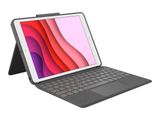 Logitech Bluetooth Combo Touch iPad 7.Gen. grau