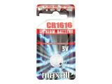 Maxell Batterie Knopfzelle CR1616 3V 55mAh Lithium 1St.