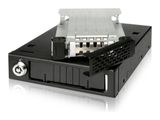 We-Ra. IcyDock 6,3cm SATAI-II/SAS in 1x3,5" MB991IK-B sw