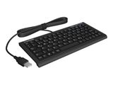 KeySonic TAS ACK-3401U Corded (UK) Kompakt SoftSkin schwarz