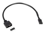 Inter-Tech Adapter 1x 3pin 5V RGB -> 1x VDG-Anschluss, 20cm retail