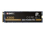 Emtec SSD M.2 NVMe PCIe 3.0 X300 2TB Intern