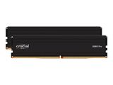 DDR5 48GB PC 5600 CL46 KIT (2x24GB) Crucial Pro