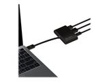 Alogic Adapter USB-C Multiport HDMI/USB3.0/USBC 4K schwarz