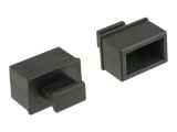 DELOCK Staubschutz für SFP-Schacht m.Griff 10St. schwarz