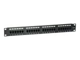 Equip 19" Patchpanel 24x RJ45 Cat5e UTP 1HE schwarz