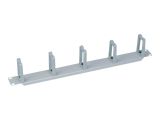 Logilink Kabelführungspanel 19" 1HE, 5 Plastikringe, grau