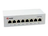 Equip Patchpanel 8xRJ45 Cat6a Desktop 500MHz RAL7035