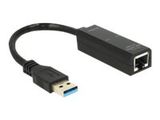 DELOCK USB3.0 Adapter A -> RJ45 Gigabit St/Bu schwarz