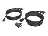 Eaton HDMI/DVI/USB KVM Cable Kit, 10 ft. (3.05 m) - USB 2.0