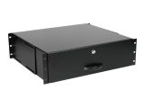 Equip 19" Schublade für Serverschränke 3U, abschließbar sw