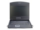 DIGITUS Modulare Konsole 19"TFT,1-Port KVM&Touchpad,Türkei