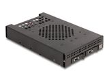 DELOCK 3.5" Wechselrahmen für 2x M.2 NVMe SSD SFF-8612
