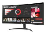 LG 34" 34WR50QK-B Curved UltraWide QHD DP HDMI 21:9 schwar