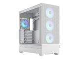 FRACTAL DESIGN Geh Pop XL Air RGB White TG Clear Tint