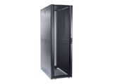 APC NetShelter SX 48HE 600x1200mm mit schwarzen Seitenteilen