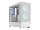 FRACTAL DESIGN Geh Pop Air RGB White TG Clear Tint