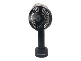 RealPower Ventilator Mobile Fan Spray schwarz Sprühnebel