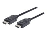 MANHATTAN HDMI-Kabel High Speed A -> A St/St 1.80m geschirm