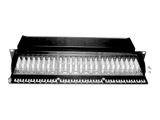 DIGITUS Patchpanel 1HE 12-Port Cat6A geschirmt schwarz