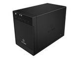 Geh. IcyBox USB 3.1(Gen2) 4x2,5"/3,5" SATA3 IB-3740-C31 (b)