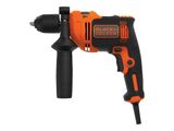 Black&Decker Schlagbohrmaschine 710W Zubeh Koffer BEH710K