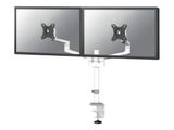 Neomounts TIS 17"-27" 2TFT 3Gelenk weiß Max.8KG