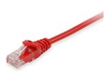 Equip Patchkabel Cat6 U/UTP 2xRJ45 0.15m rot PVC Polybeutel