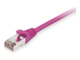 Equip Patchkabel Cat6A S/FTP 2xRJ45 10.00m lila LSZH Polybeutel