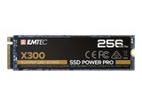 Emtec SSD M.2 NVMe PCIe 3.0 X300 256GB Intern retail