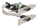 DELOCK PCI Express Card > 2x Seriell RS-232 HigSpeed 921K