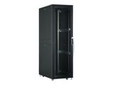 DIGITUS Netzwerkschrank Unique 32HE 1609x600x600mm schwarz (Speditionsversand)