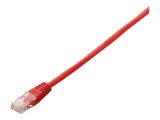 Equip Patchkabel Cat6 U/UTP 2xRJ45 5.00m rot PVC Polybeutel