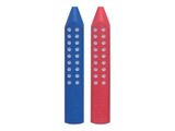 FABER-CASTELL Dreikantradierer Grip 2001 rot/blau