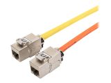 DIGITUS CAT 6A Keystone Modul, geschirmt, Set (24 Stück)