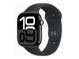 Apple Watch 10 Cell. 46mm Jet Black Alu (Black Sport) S/M