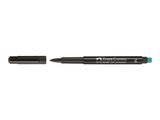 FABER-CASTELL Marker Multimark permanent M schwarz 10Stk