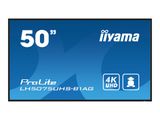 IIYAMA 125.7cm(50") LH5075UHS-B1AG 16:9 3xHDMI+DP+2xUSB VA retail