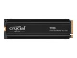 SSD 4TB Crucial M.2 w.heatsink (2280) T700 Gen5 NVMe intern retail