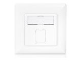 DIGITUS Netzwerkdose CAT 6A Klasse EA geschirmt 1xRJ45 weiß