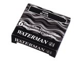 WATERMAN Tintenpatrone Inter. Intense Black 6 Stck