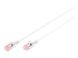 DIGITUS CAT 6 U/UTP Slim Patchkabel, 2m, grau