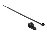 DELOCK Befestigungsschelle 12,7 mm mit KBI 300x4,8mm schwrz