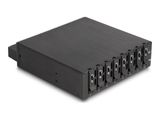 DELOCK 5.25 Wechselrahmen für 8 x M.2 NVMe SSD Slim SFF-8654