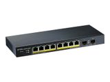 Zyxel Switch 8x GS1900-10HP GbE L2 POE+ /+2 SFP slots