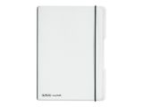Herlitz Notizheft my.book flex A5 PP 40Bl. kar transparent