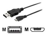 Equip Kabel USB-A 2.0 -> micro B St/St 1.80m schwarz Polybeutel