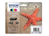 Patrone Epson 603 4er-Pack black + color T03U6