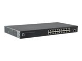 LevelOne Switch 24x GE GTL-2661 2x10GSFP+19"