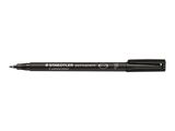 STAEDTLER Folienstift Lumocolor perm F schwarz 10 Stück